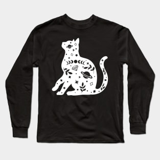 Spirituality Cat Universe Energy - Spiritual Long Sleeve T-Shirt